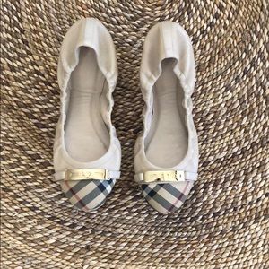 Burberry ballet flats